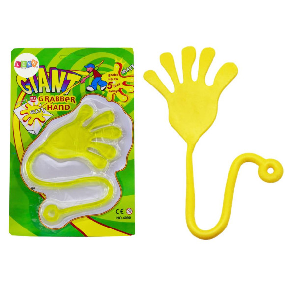 Lepka Rączka Łapka Elastyczna Glut Slime Żółta Lepka Rączka Łapka Elastyczna Glut Slime Żółta