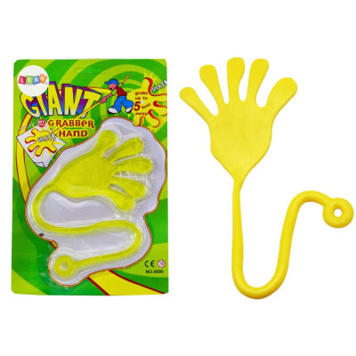 Lepka Rączka Łapka Elastyczna Glut Slime Żółta