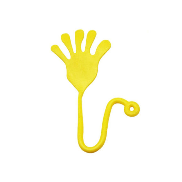 Lepka Rączka Łapka Elastyczna Glut Slime Żółta Lepka Rączka Łapka Elastyczna Glut Slime Żółta