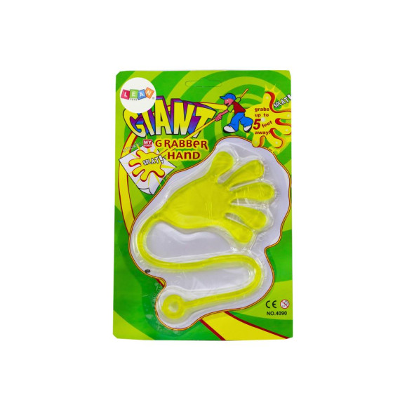 Lepka Rączka Łapka Elastyczna Glut Slime Żółta Lepka Rączka Łapka Elastyczna Glut Slime Żółta