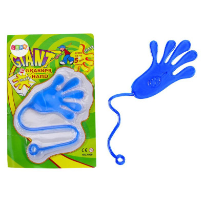 Lepka Rączka Łapka Elastyczna Glut Slime Niebieska