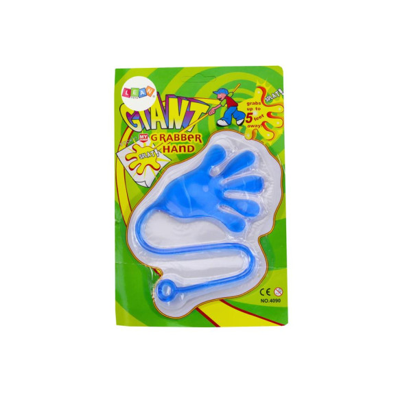 Lepka Rączka Łapka Elastyczna Glut Slime Niebieska Lepka Rączka Łapka Elastyczna Glut Slime Niebieska