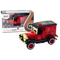 Autko Strażackie Klasyczne 1:36 Napęd Światła Dźwięki Czerwony