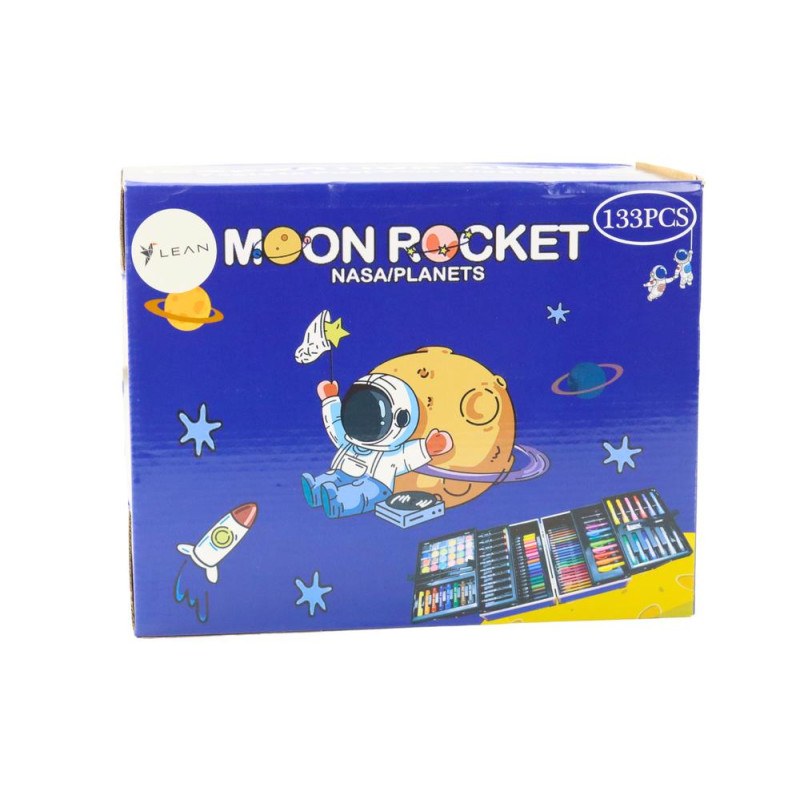 Zestaw Artystyczny w Rozkładanej Walizce Kosmos 133 El