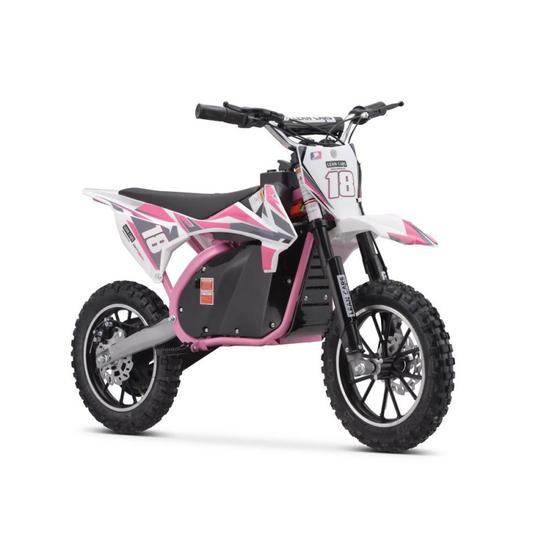Motor Crossowy TRAIL KING Na Akumulator HP114E Różowy