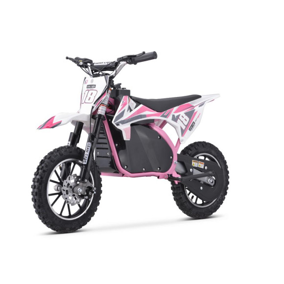 Motor Crossowy TRAIL KING Na Akumulator HP114E Różowy