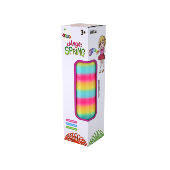 Magiczna Kultowa Sprężyna Kolorowa 30 Cm Zabawka