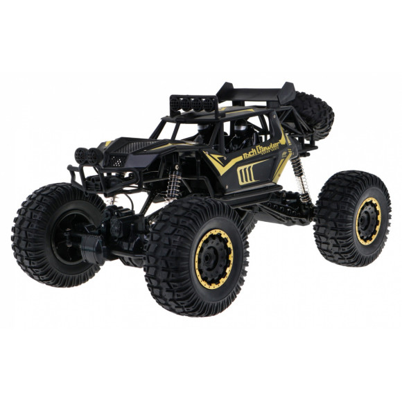 Metalowy crawler Rock dla dzieci 3+ Zdalnie sterowany model 1:8 Napęd 4x4 Metalowy crawler Rock dla dzieci 3+ Zdalnie sterowany model 1:8 Napęd 4x4