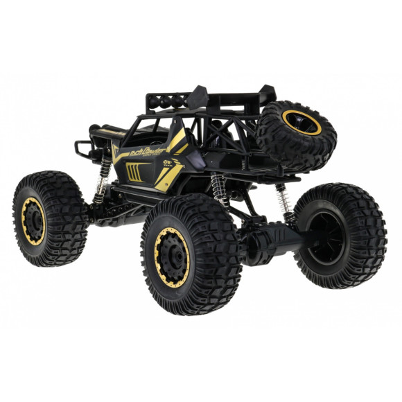 Metalowy crawler Rock dla dzieci 3+ Zdalnie sterowany model 1:8 Napęd 4x4 Metalowy crawler Rock dla dzieci 3+ Zdalnie sterowany model 1:8 Napęd 4x4