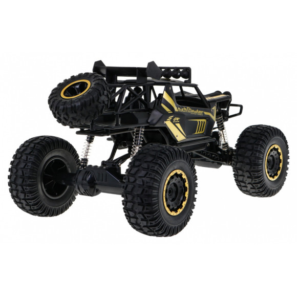 Metalowy crawler Rock dla dzieci 3+ Zdalnie sterowany model 1:8 Napęd 4x4 Metalowy crawler Rock dla dzieci 3+ Zdalnie sterowany model 1:8 Napęd 4x4