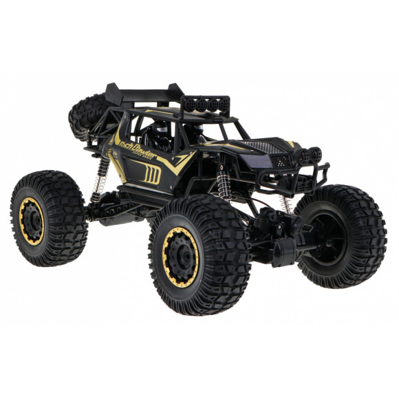 Metalowy crawler Rock dla dzieci 3+ Zdalnie sterowany model 1:8 Napęd 4x4 Metalowy crawler Rock dla dzieci 3+ Zdalnie sterowany model 1:8 Napęd 4x4