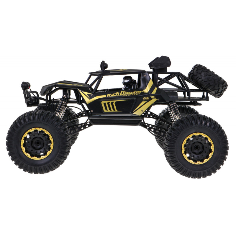 Metalowy crawler Rock dla dzieci 3+ Zdalnie sterowany model 1:8 Napęd 4x4