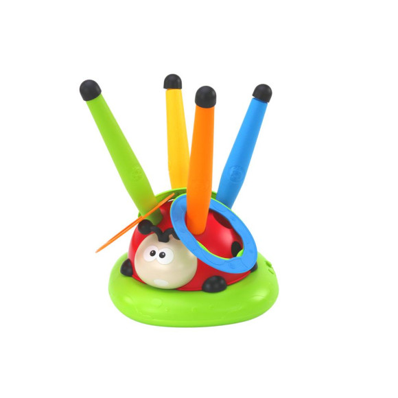 Biedronka 3w1 Zabawka Sportowa Skakanka Rzut do Celu Wyrzutnia