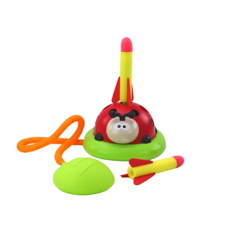 Biedronka 3w1 Zabawka Sportowa Skakanka Rzut do Celu Wyrzutnia