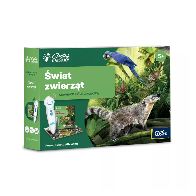 Albik,Zestaw Świat zwierząt 5+