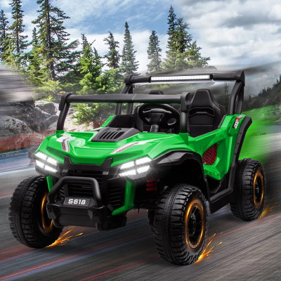 Auto Na Akumulator S618 Zielone 4x4