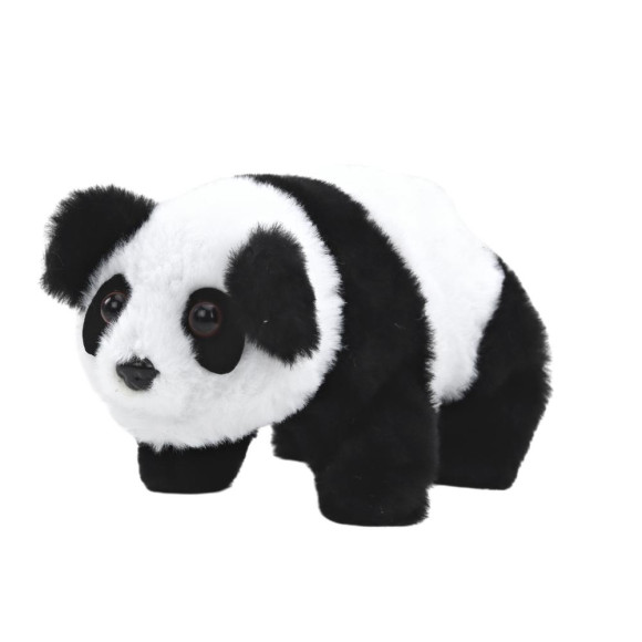 Panda Interaktywna Pluszowa W Transporterze Różowy Niebieski