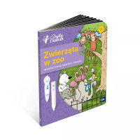 Albi Książka Zwierzęta w zoo 2+