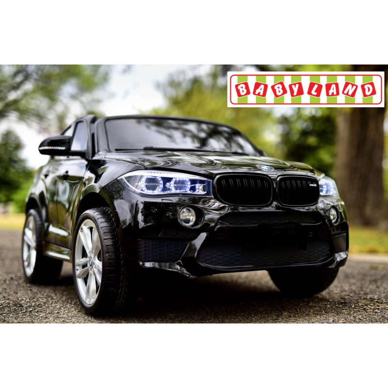 BMW X6M XXL dla 2 dzieci Czarny