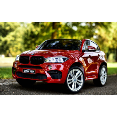 BMW X6M XXL dla 2 dzieci Lakier Czerwony + Pilot