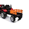 Pojazd MEGA Traktor D68 Z Przyczepką Czerwony