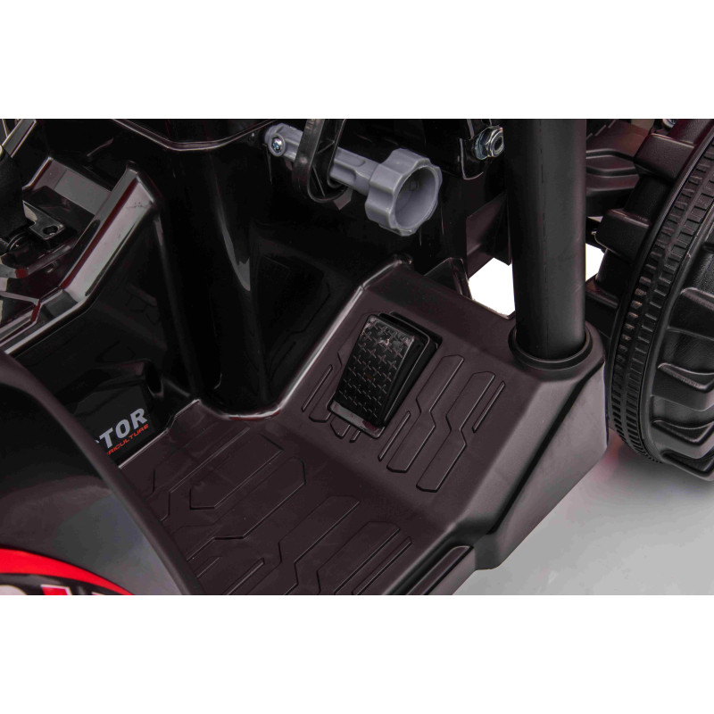 Pojazd MEGA Traktor D68 Z Przyczepką Czerwony