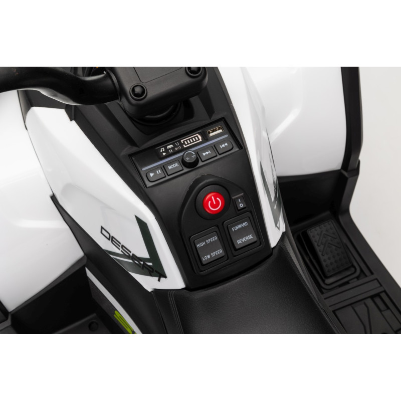 Pojazd Quad ATV Robust 01 Biały
