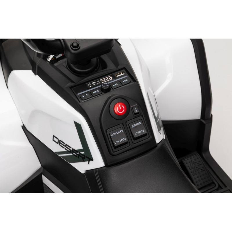 Pojazd Quad ATV Robust 01 Biały