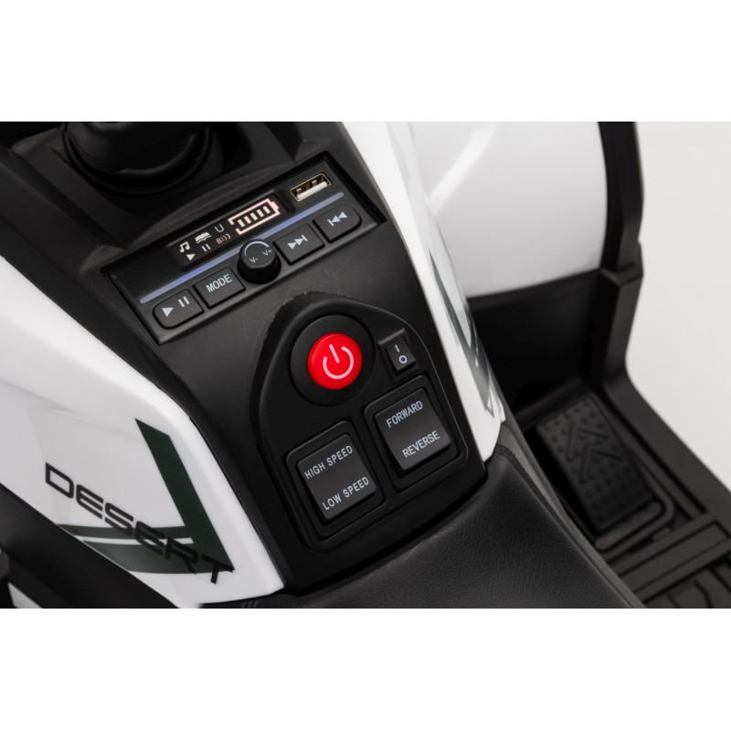 Pojazd Quad ATV Robust 01 Biały