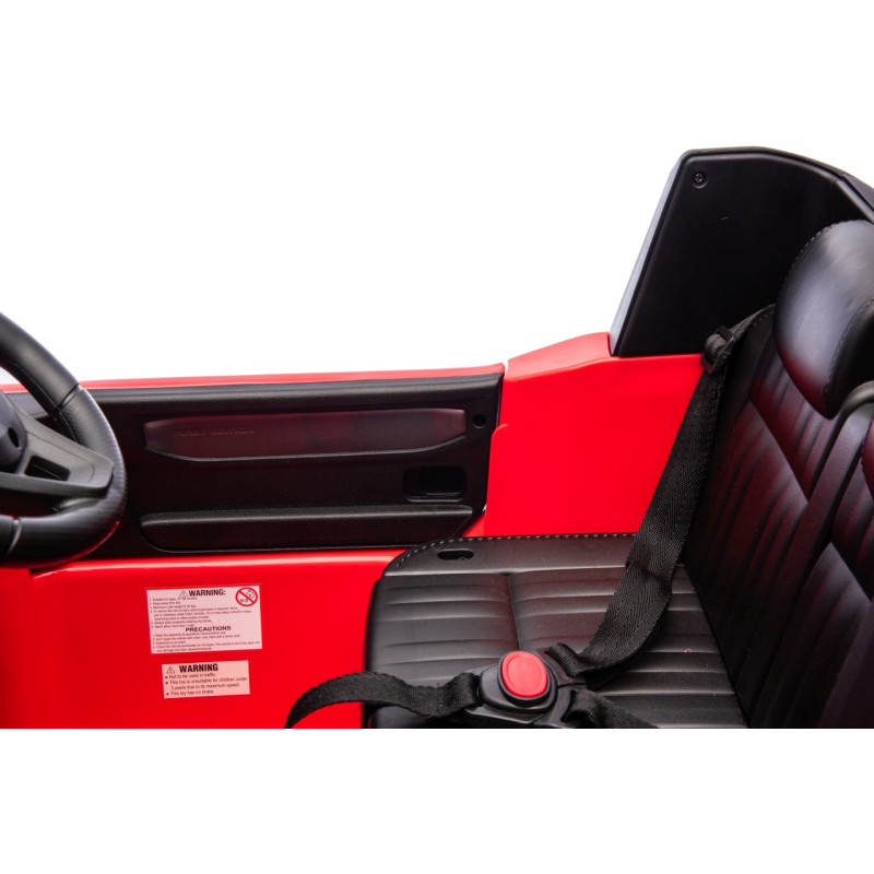 Pojazd Toyota PRADO Czerwony
