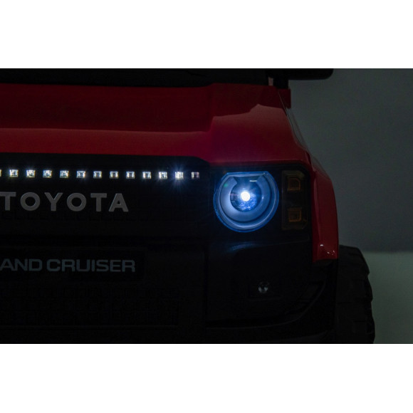 Pojazd Toyota PRADO Czerwony