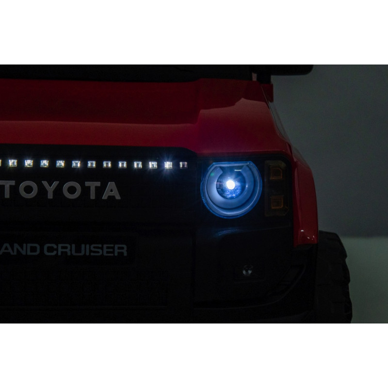 Pojazd Toyota PRADO Czerwony