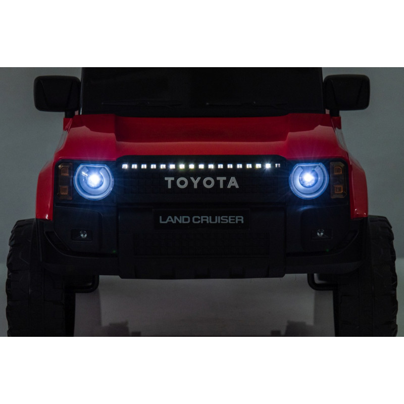 Pojazd Toyota PRADO Czerwony