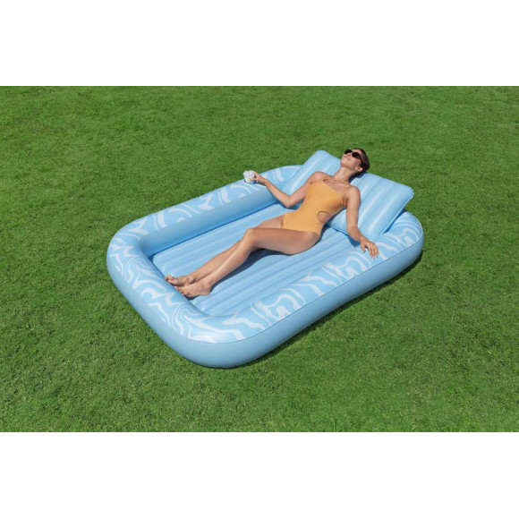 Dmuchany Materac do pływania Sun Kiss BESTWAY z Oparciem