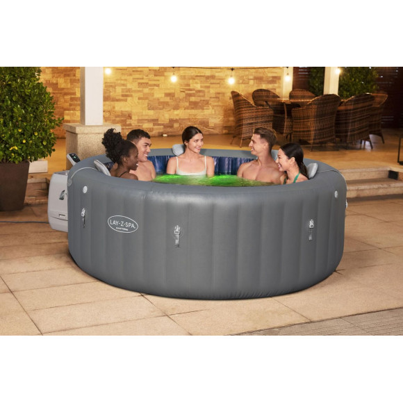 Lay-Z-Spa Santorini SMART HydroJet Jacuzzi BESTWAY