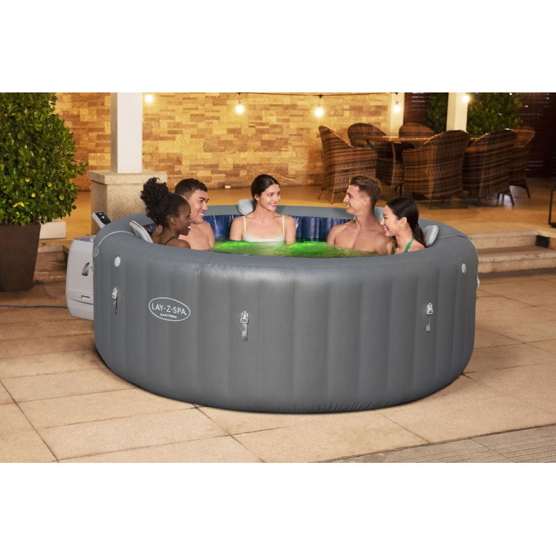 Lay-Z-Spa Santorini SMART HydroJet Jacuzzi BESTWAY