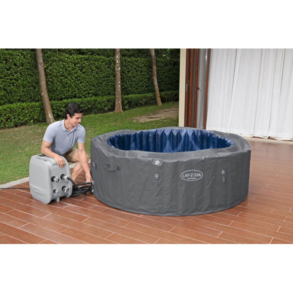 Lay-Z-Spa Santorini SMART HydroJet Jacuzzi BESTWAY