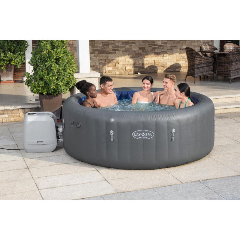 Lay-Z-Spa Santorini SMART HydroJet Jacuzzi BESTWAY