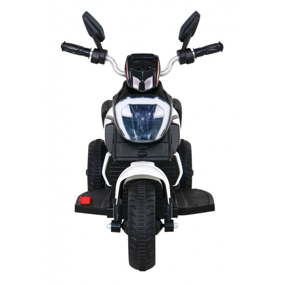 Motorek Fast Tourist na akumulator dla dzieci Biały + Audio + Światła + Ekoskóra Motorek Fast Tourist na akumulator dla dzieci Biały + Audio + Światła + Ekoskóra