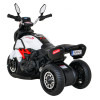Motorek Fast Tourist na akumulator dla dzieci Biały + Audio + Światła + Ekoskóra Motorek Fast Tourist na akumulator dla dzieci Biały + Audio + Światła + Ekoskóra