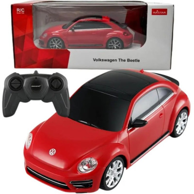 Autko R/C Volkswagen Beetle 1:14 RASTAR Czerwony