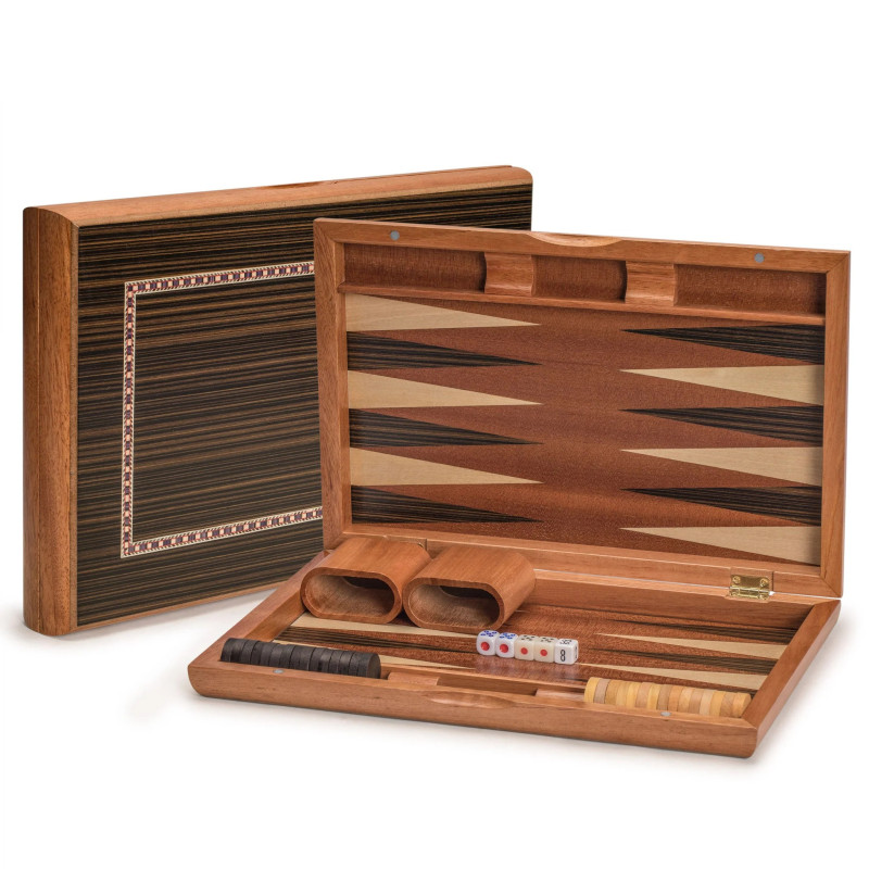 backgammon wooden piano lacquer set