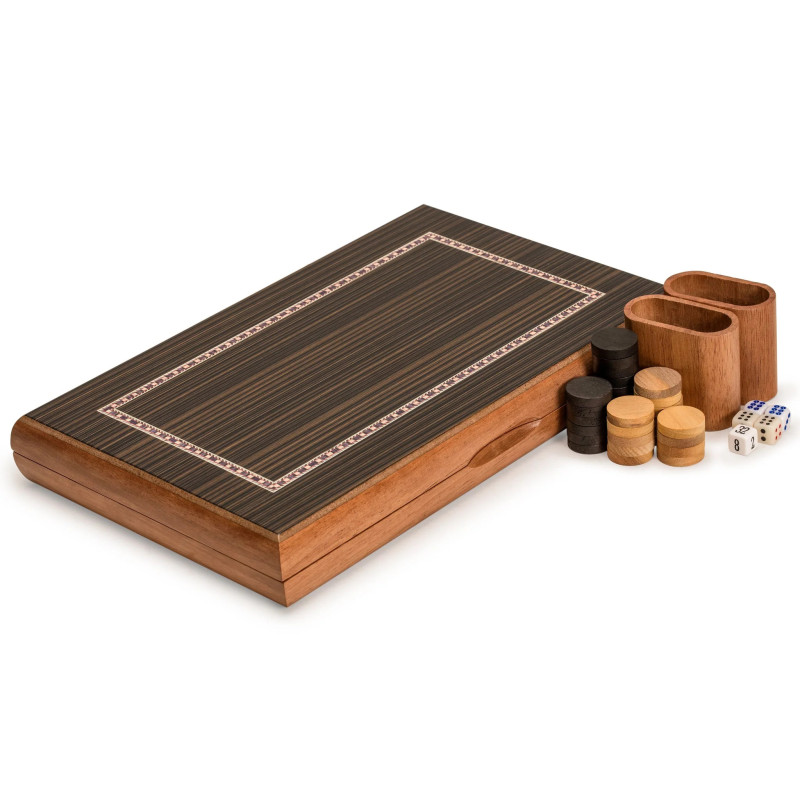 backgammon wooden piano lacquer set