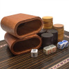 backgammon wooden piano lacquer set