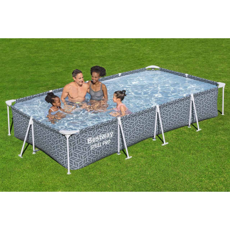Basen Stelażowy Steel Pro 366x201x66cm BESTWAY