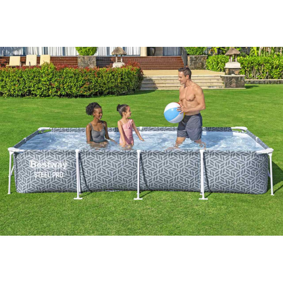 Basen Stelażowy Steel Pro 366x201x66cm BESTWAY