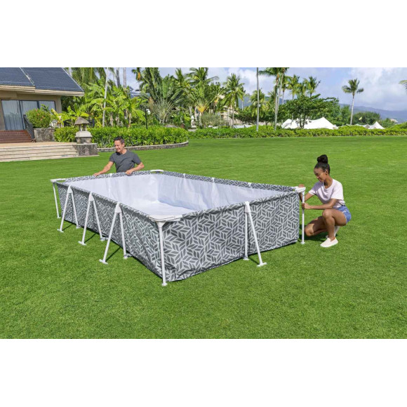 Basen Stelażowy Steel Pro 366x201x66cm BESTWAY