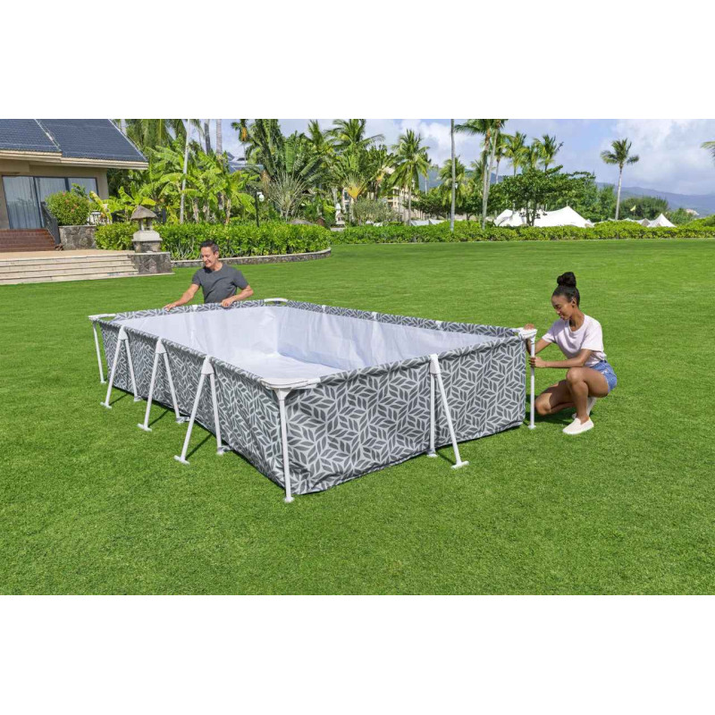 Basen Stelażowy Steel Pro 366x201x66cm BESTWAY