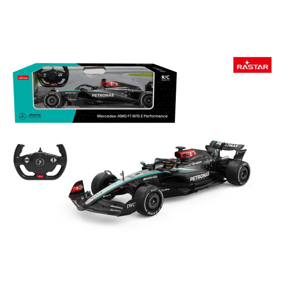 Bolid R/C 1:12 Mercedes-AMG F1 W15 E Performance Czarny RASTAR