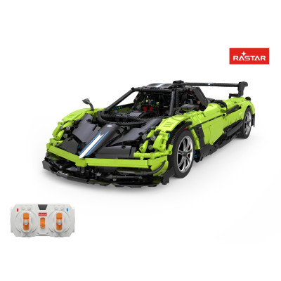 Autko 1:8 Pagani Huayra BC Klocki Zielony RASTAR